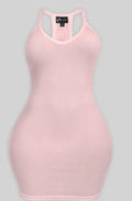 Waydamin Tank Top Dress 'Pink'