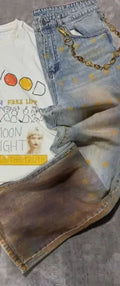Aveugle "ews" Jeans 'Yellow'