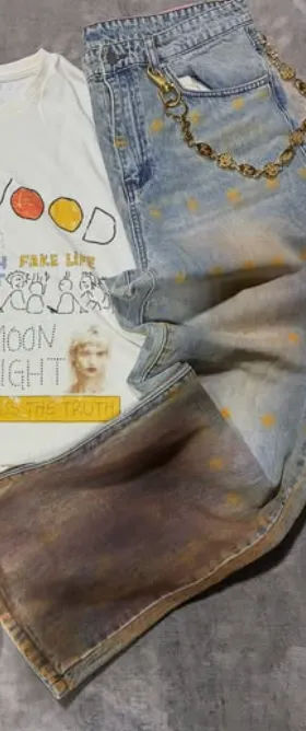 Aveugle "ews" Jeans 'Yellow'