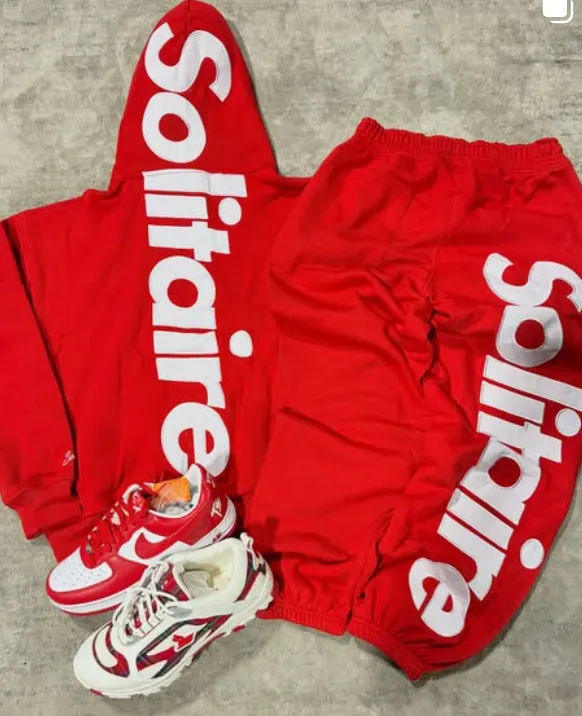 Solitaire Pants Set 'Red'