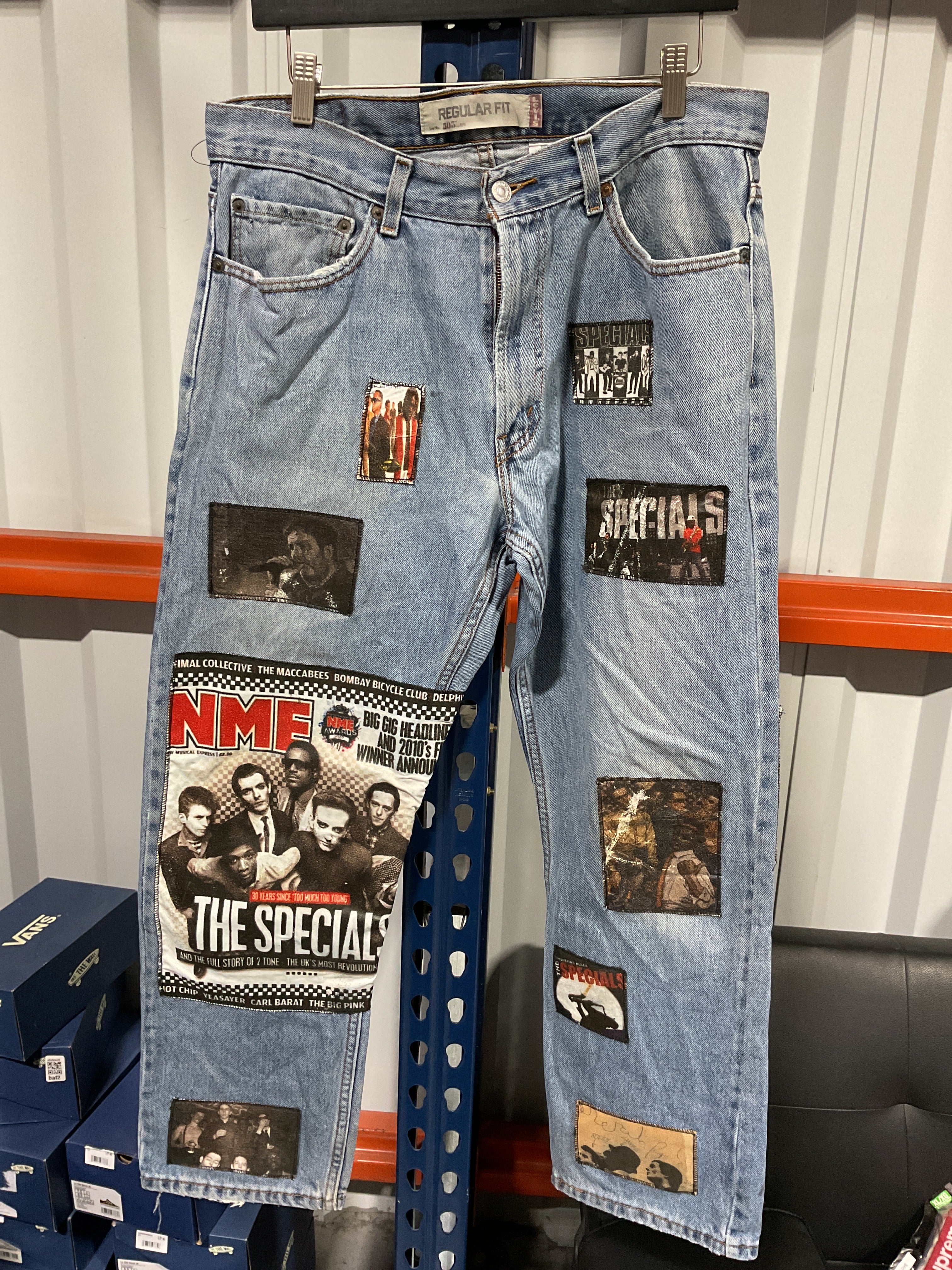 Levi Music Patch Jeans