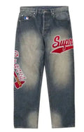 Supreme  x Mitchell & Ness Atlanta Braves Denim