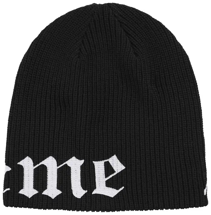 Black Supreme Beanie