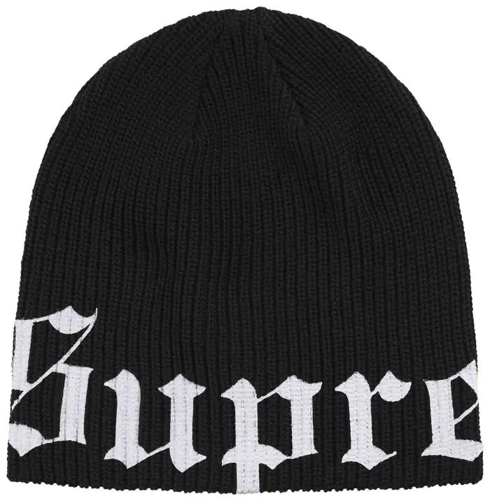 Black Supreme Beanie