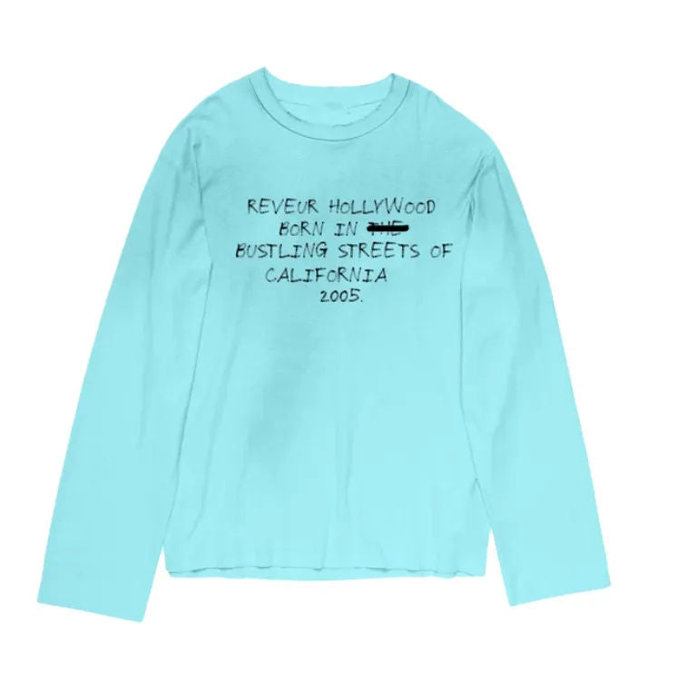 Reveur Hollywood  L/S Tee 'Blue'