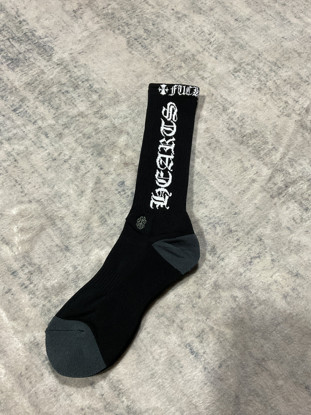 Chrome Heart Black Socks "seperate"