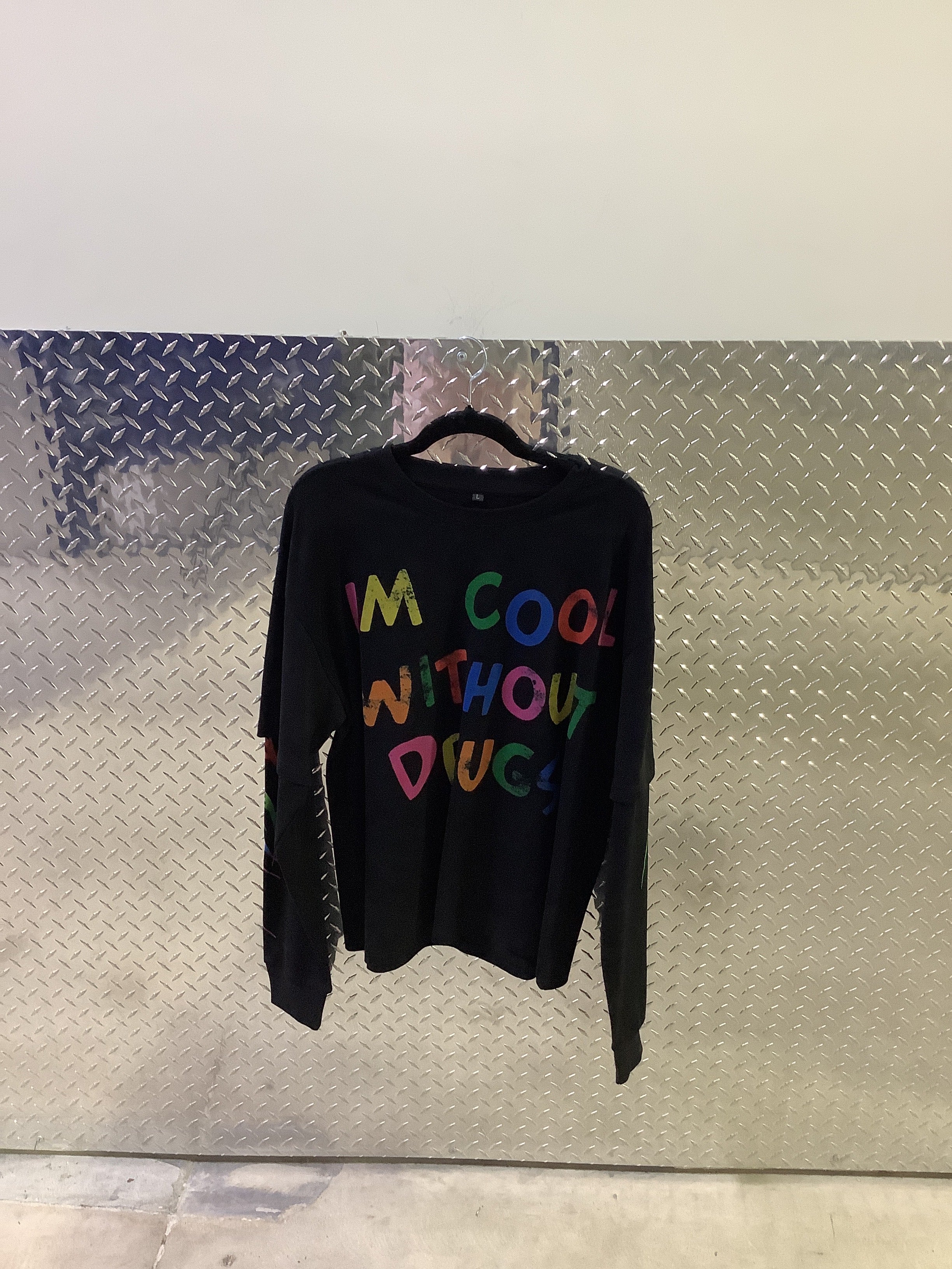 COOL WITHOUT DRUGS LONG TEE