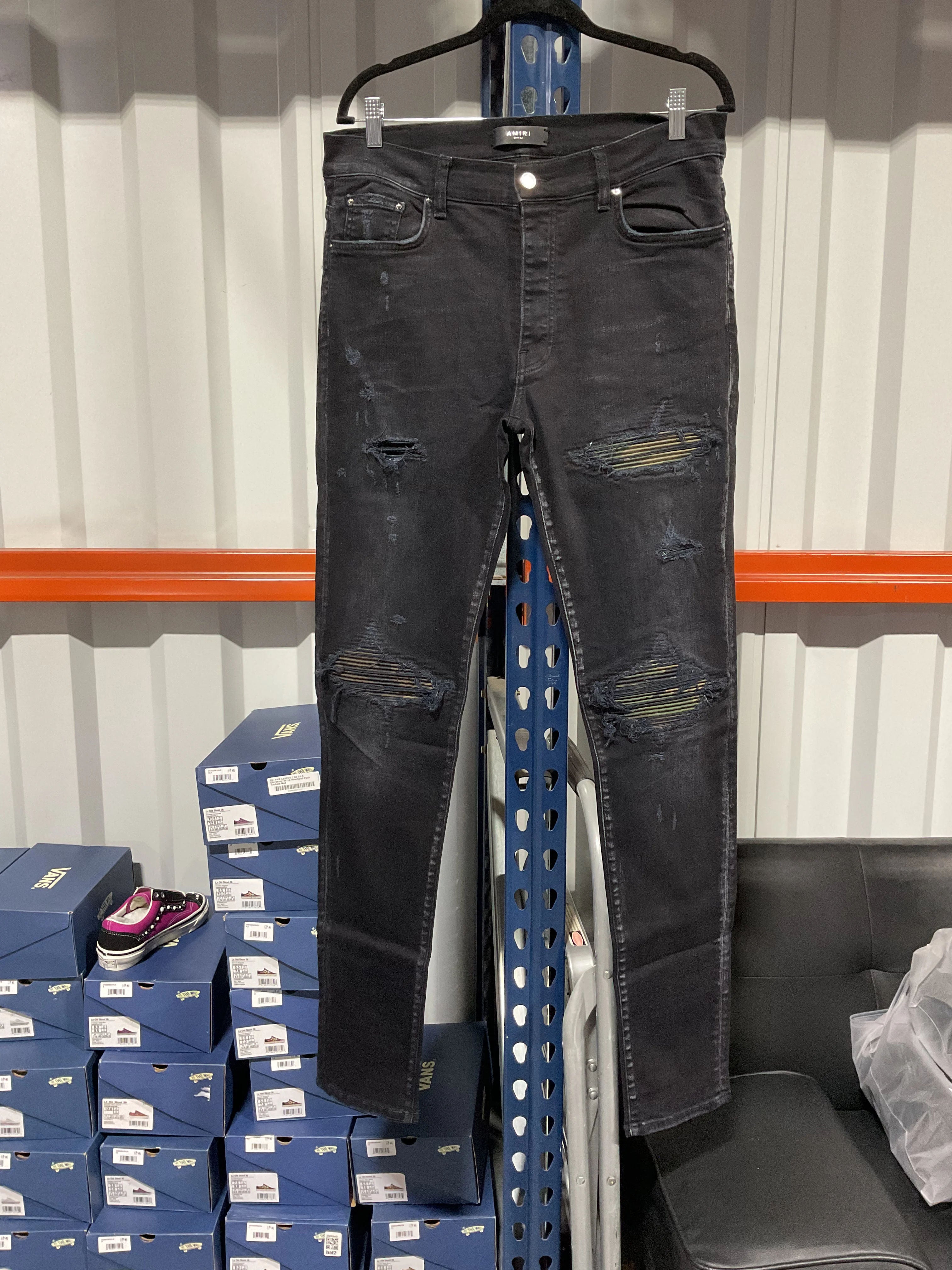 Black camo AMIRI jean