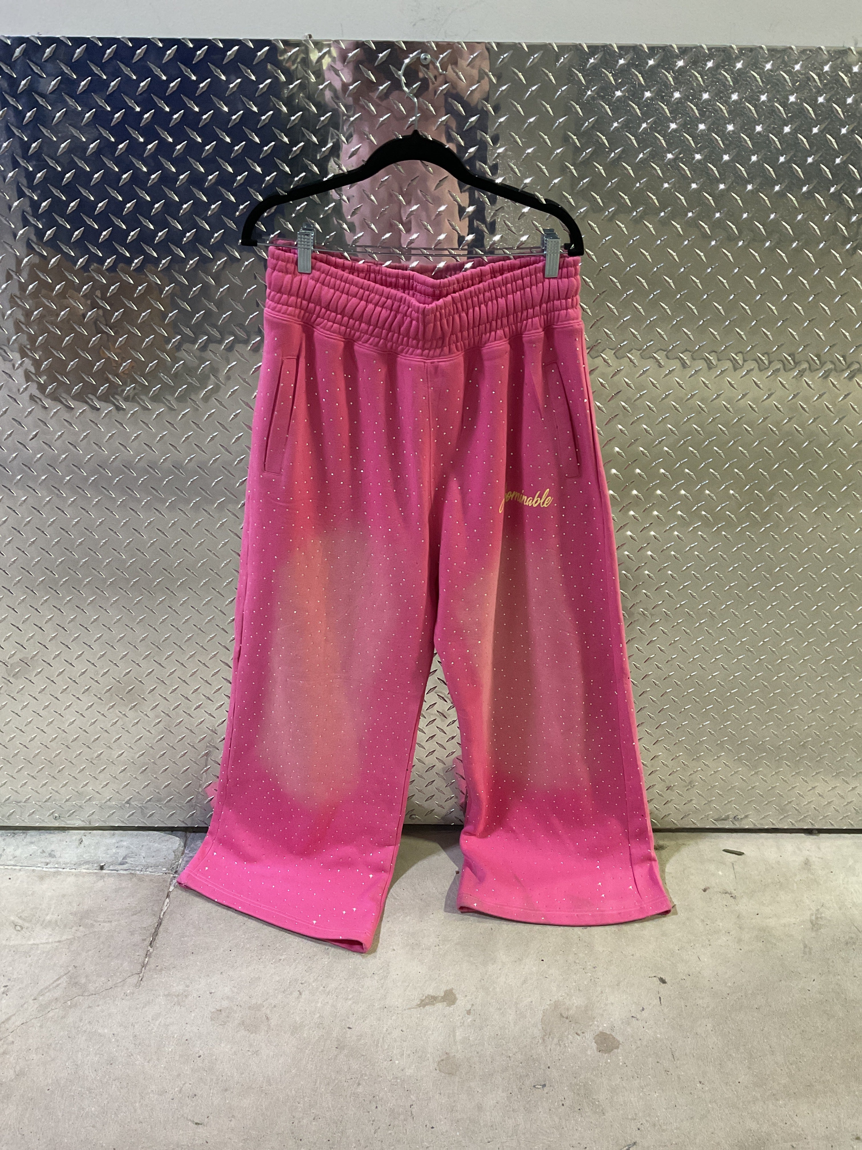 Abominable pink joggers