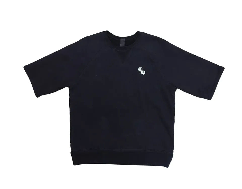 CHROME HEARTS SLO RIDE SHORT SLEEVE SWEATER 'BLACK'
