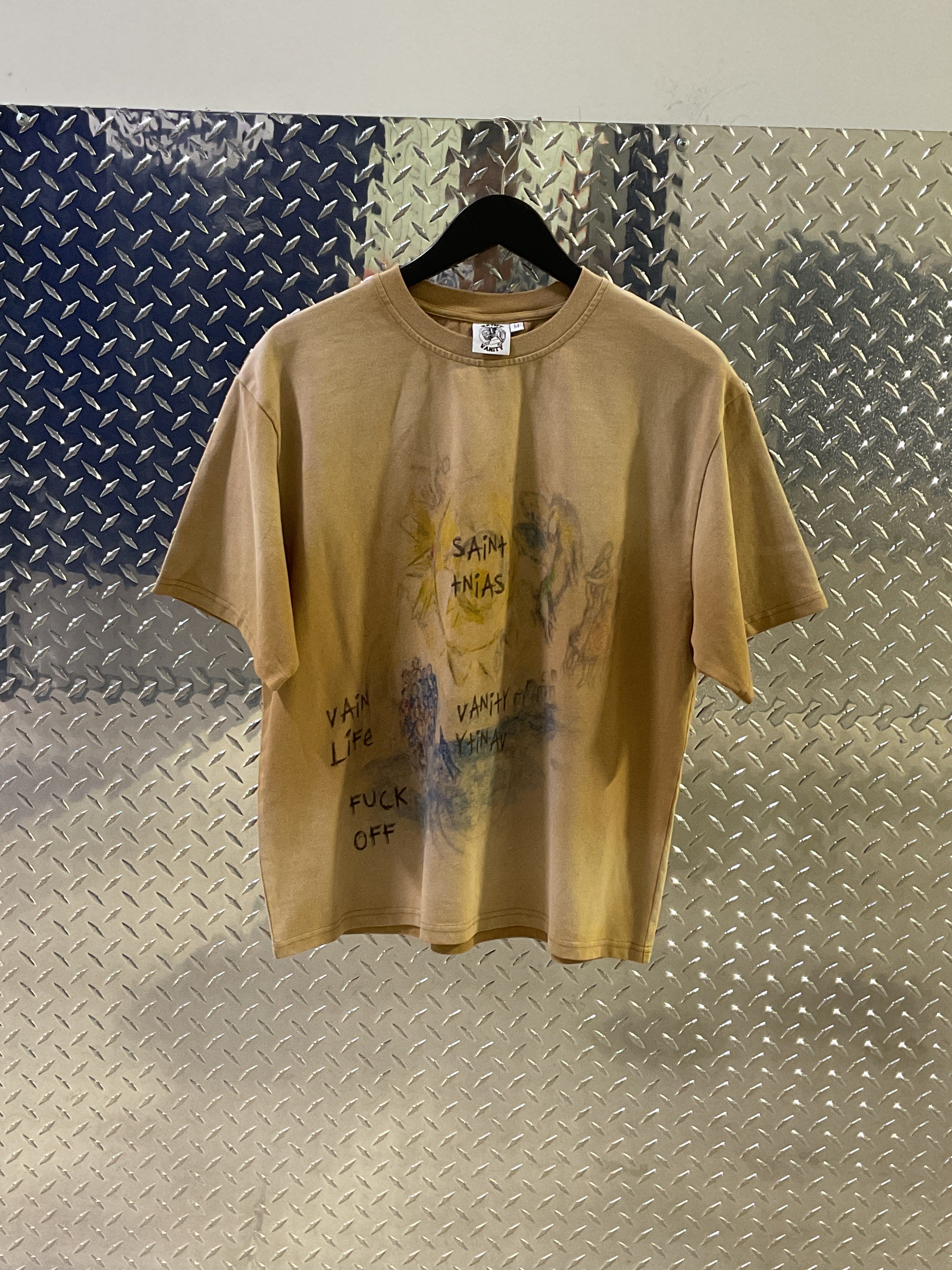 SAINT VANITY LIGHT BROWN TEE