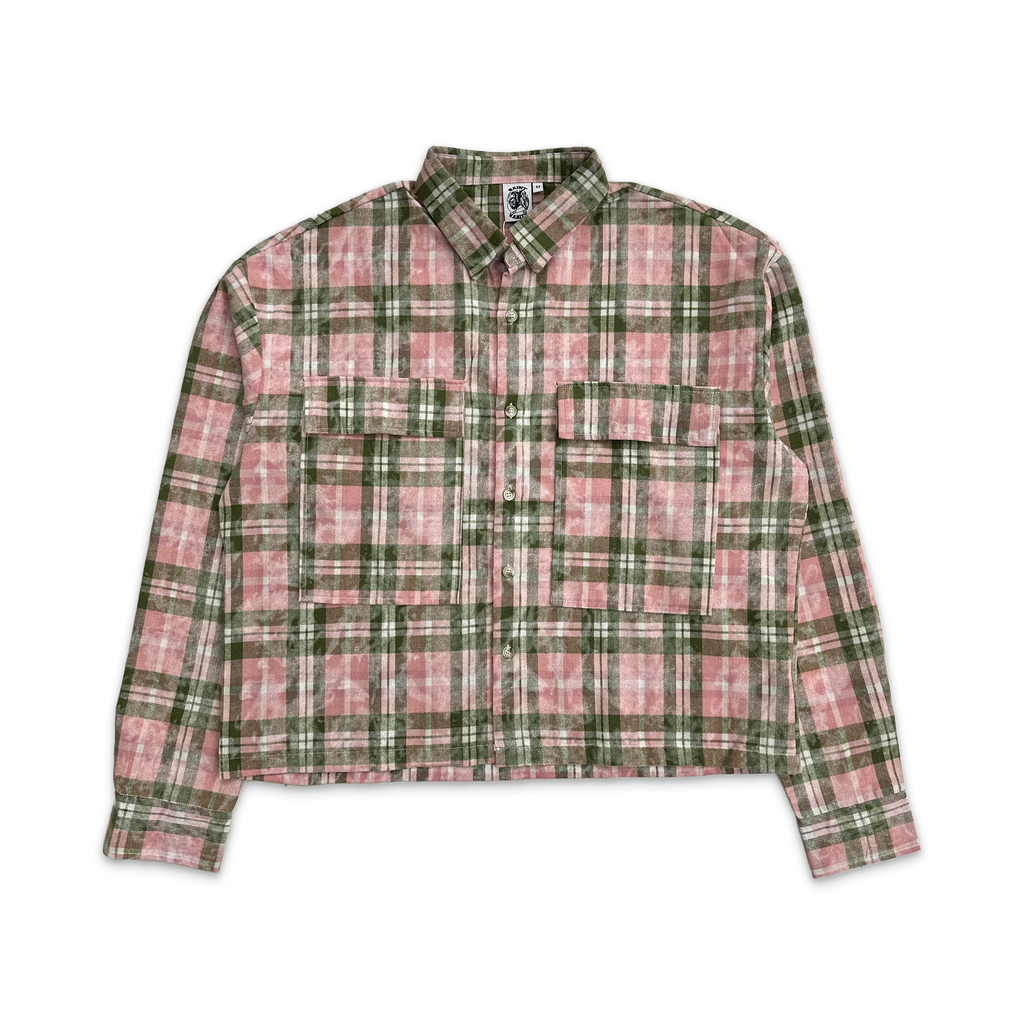 Pink/Green Saint Vanity Flannel