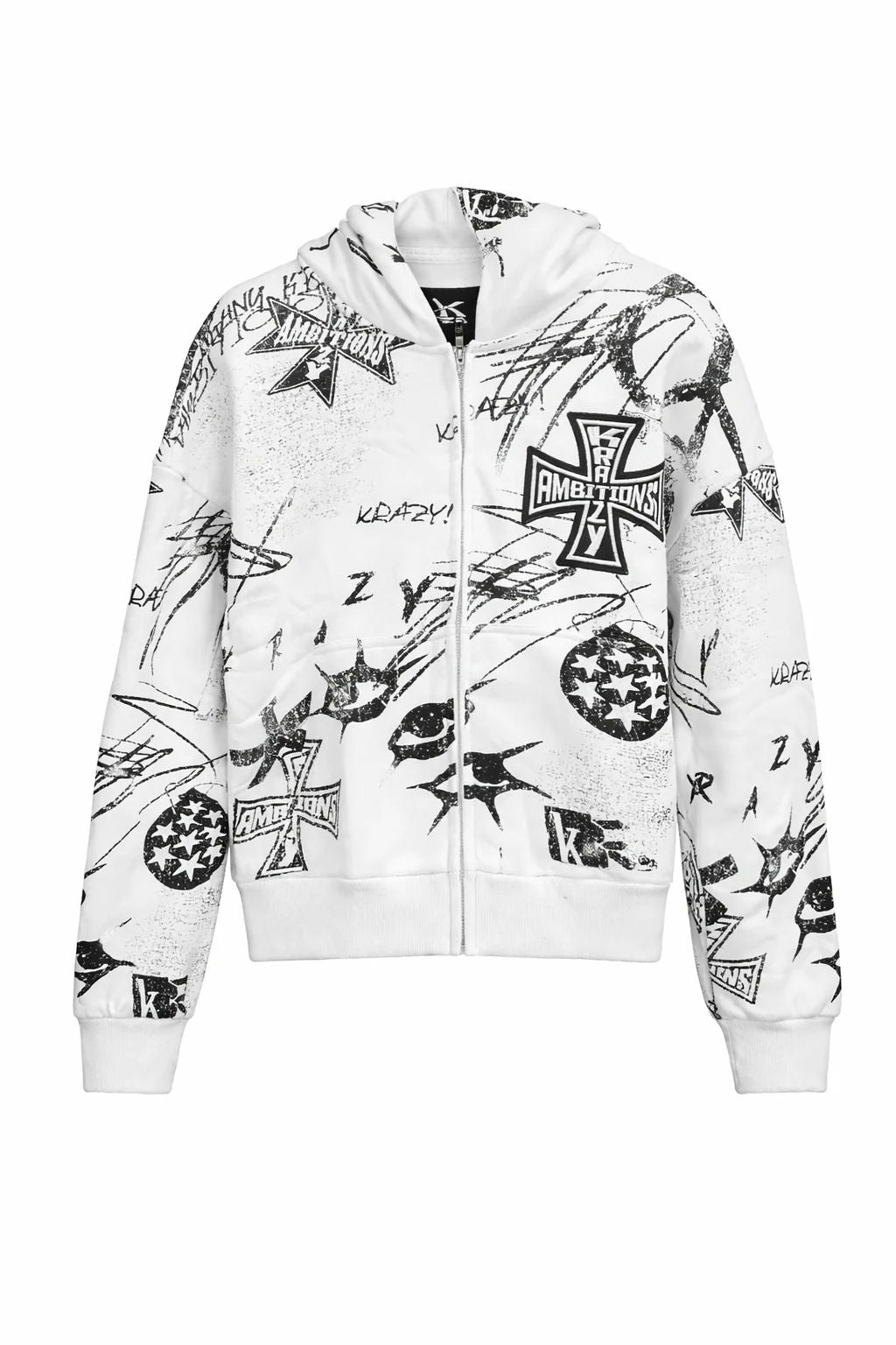 KZA WHITE/BLK JACKET