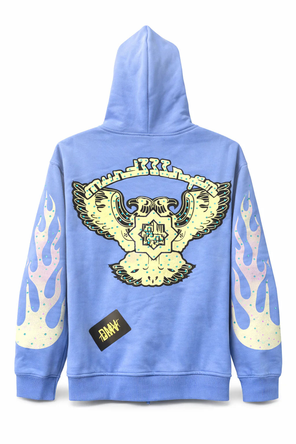 Murd333r.FM ‘Chopp333r’ Hoodie "BLUE" "TRIED ON"