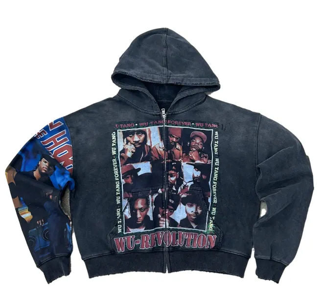 SadBoySaga Zip- Up raised on revolution