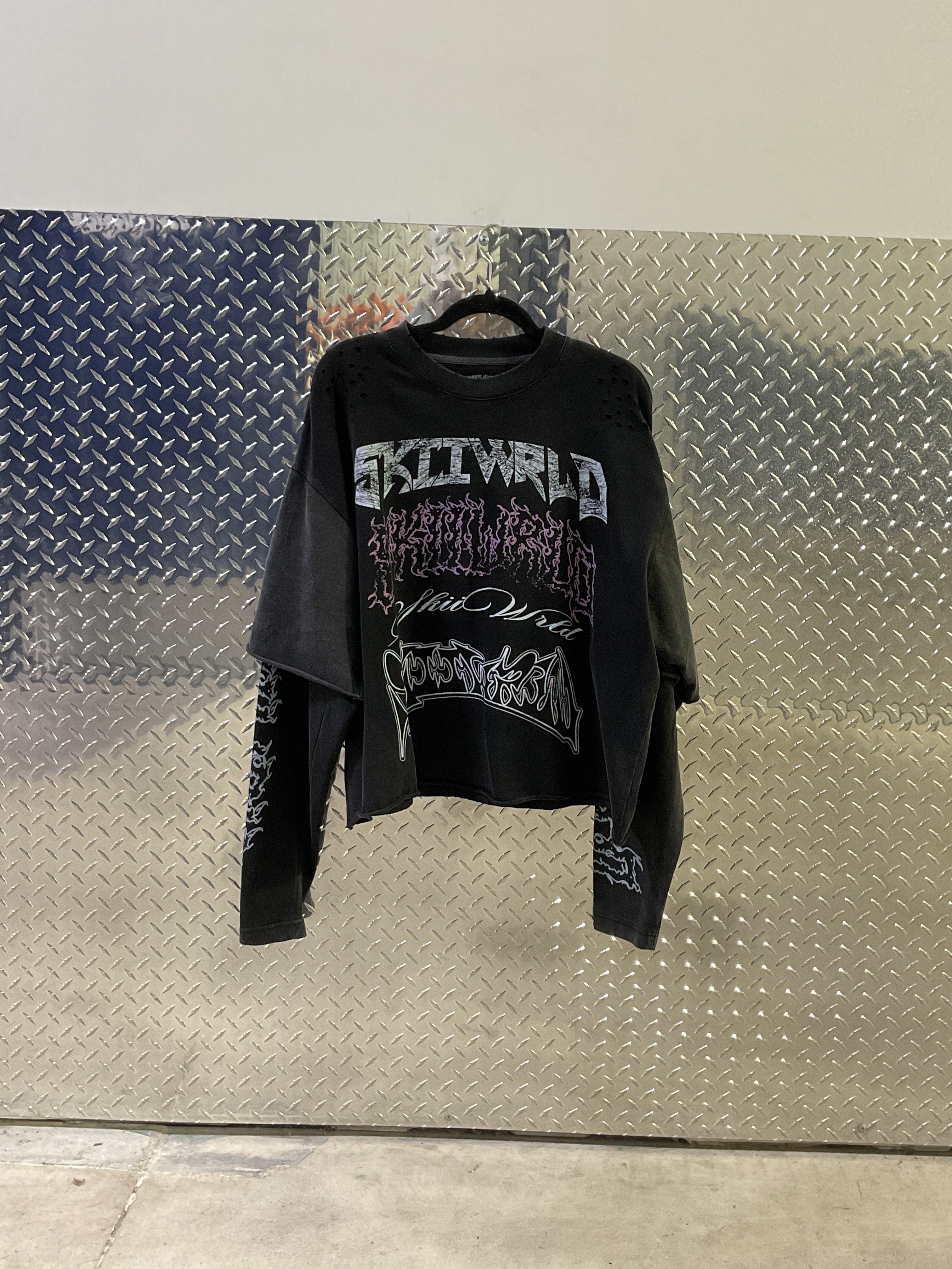 MULTI LOGO SKIIWRLD LONG TEE