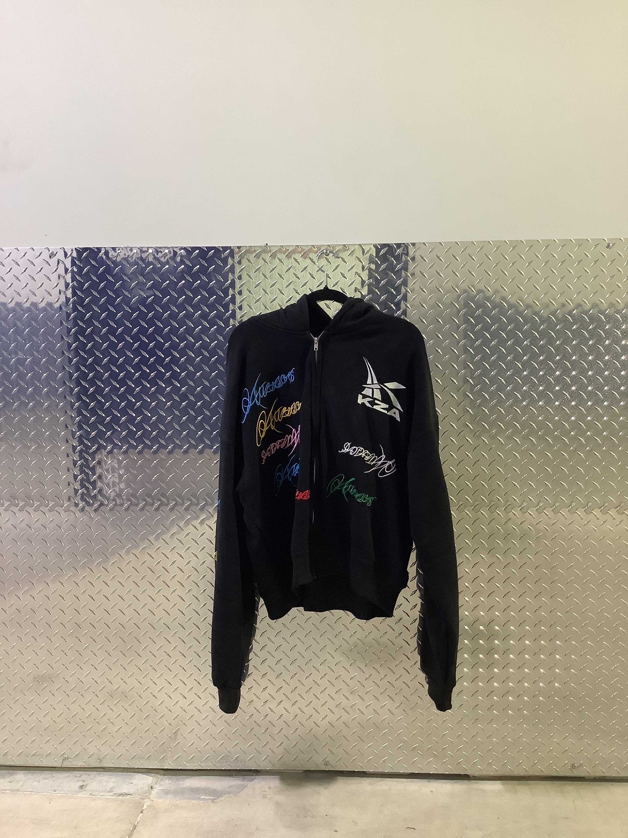 KZA MULTI LOGO ZIP UP