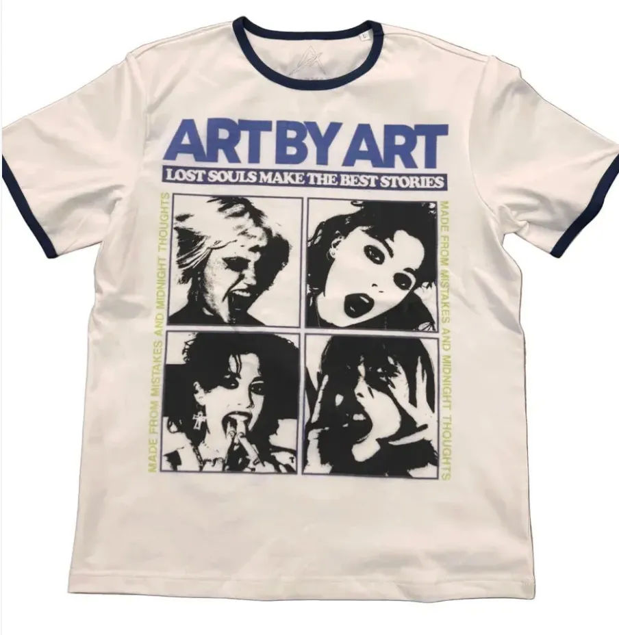 Artbyart Lost Souls Ringer Tee
