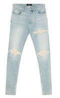 Amiri Ultrasuede MX1 Jean 'Surf Indigo' - Like New