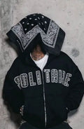 Solitaire Zip-Up Hoodie
