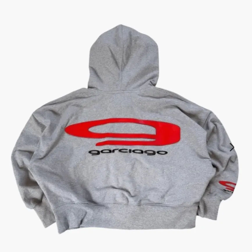 Garciagio Zip-Up Hoodie 'Grey'