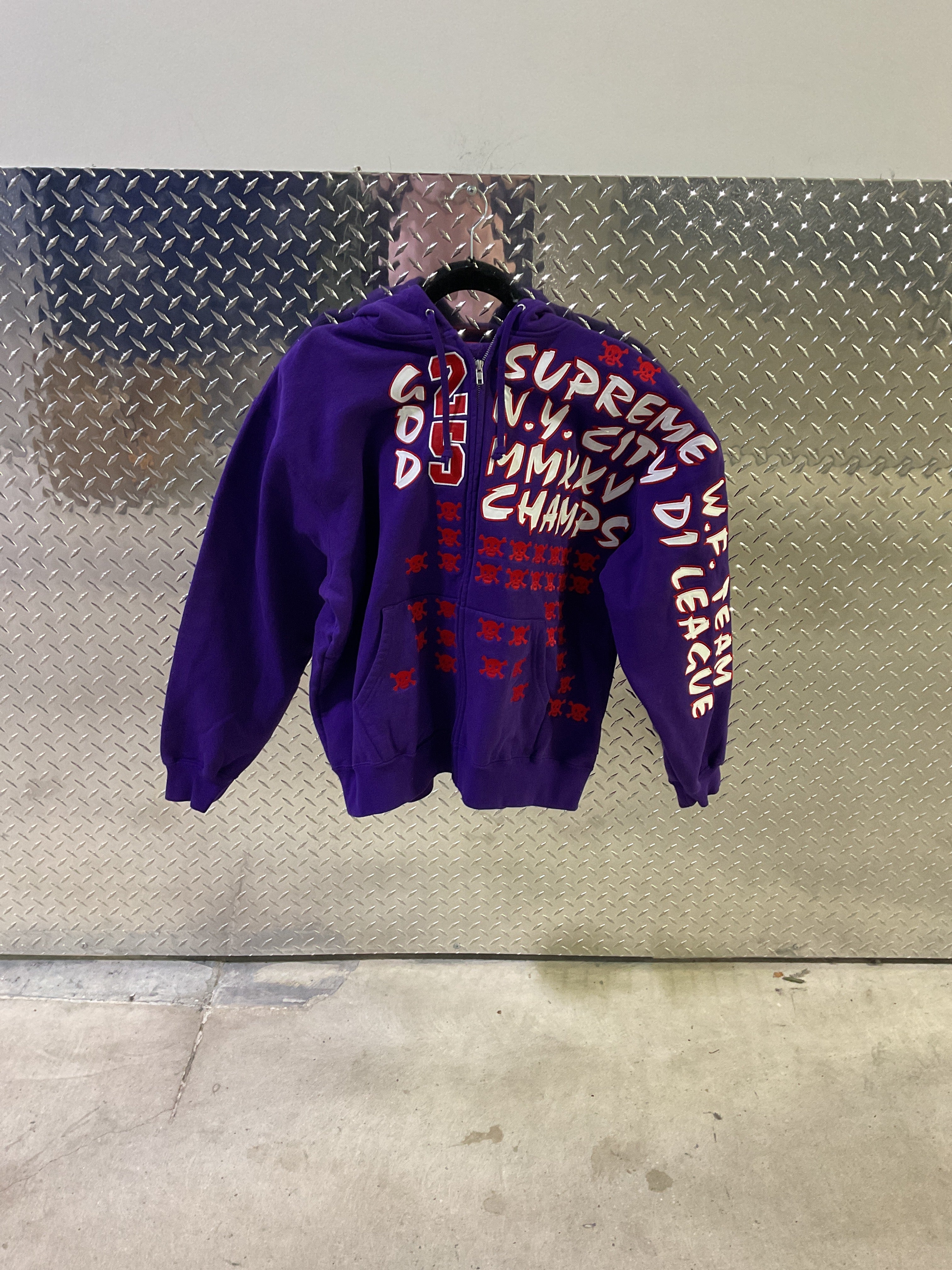 Purple supreme jacket ￼