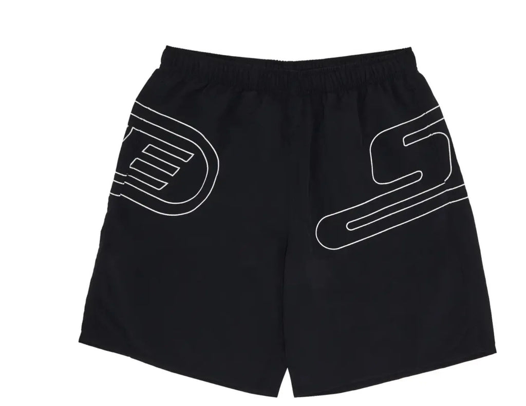 Supreme Big Logo Nylon Short 'Black'