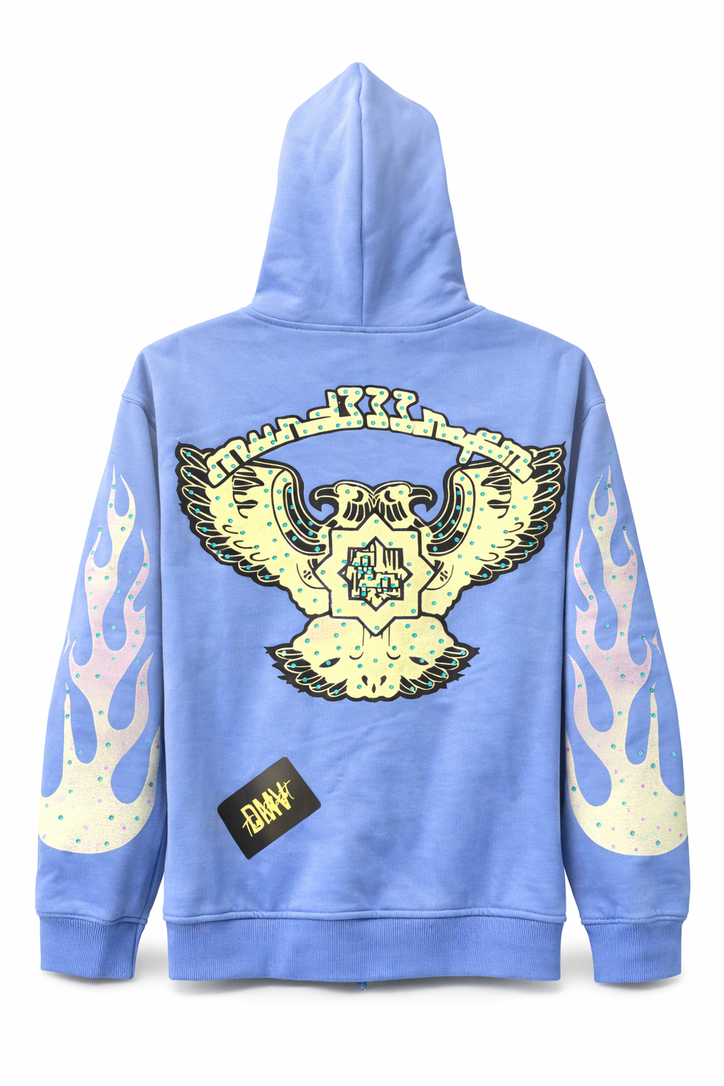 Murd333r.FM ‘Chopp333r’ Hoodie "BLUE" "TRIED ON"