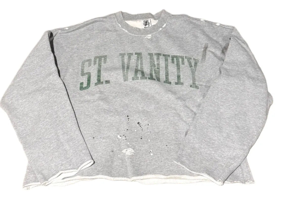 Saint Vanity Gators Crewneck "Grey/Green"