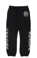 Chrome Hearts All Over Monogram Horseshoe Logo Sweatpants 'Black' - Used/Worn