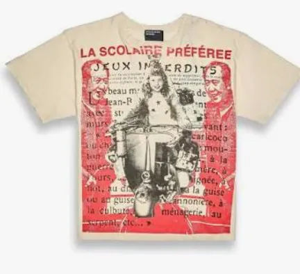 ERD White La Scolaire Préféree T-Shirt