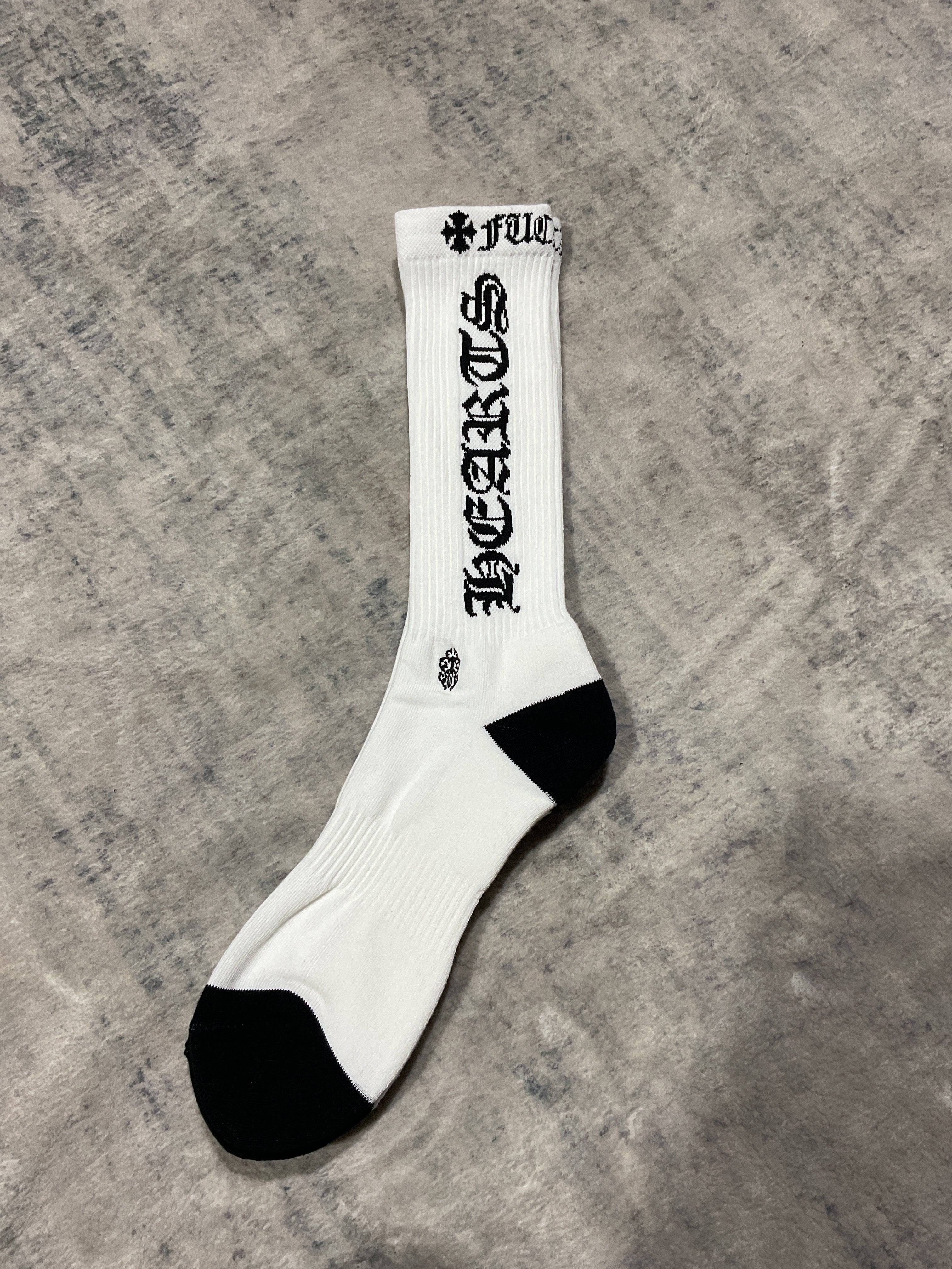 Chrome Heart White Socks