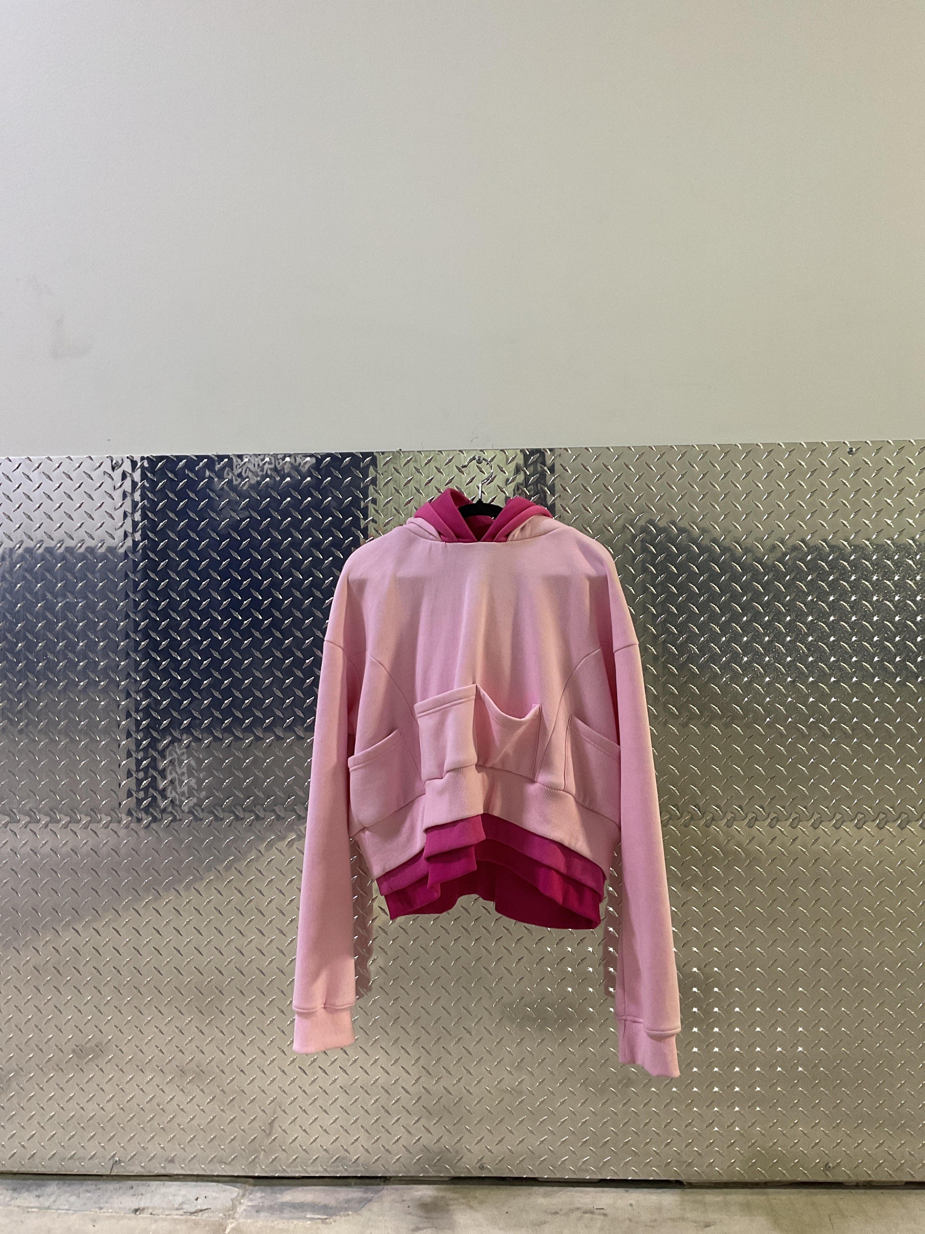 3 SHADES OF PINK HOODIE