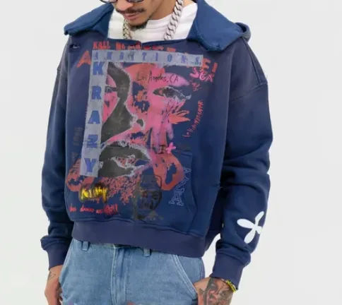 Krazy Ambition Hoodie 'Navy'