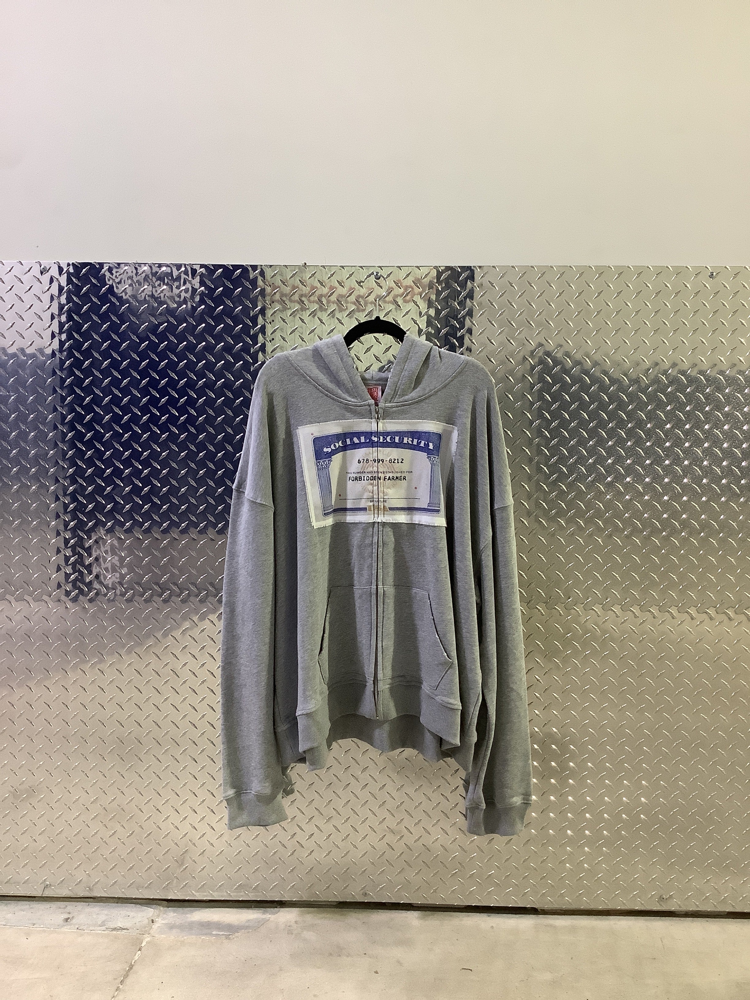 STZY SOCIAL SECURITY ZIP UP