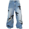 BOTTEGA DESIRES PATCH JEANS