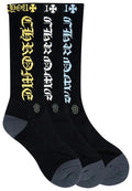 Chrome Heart Black Socks "seperate"