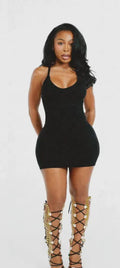 Waydamin Tank Top Dress 'Black'