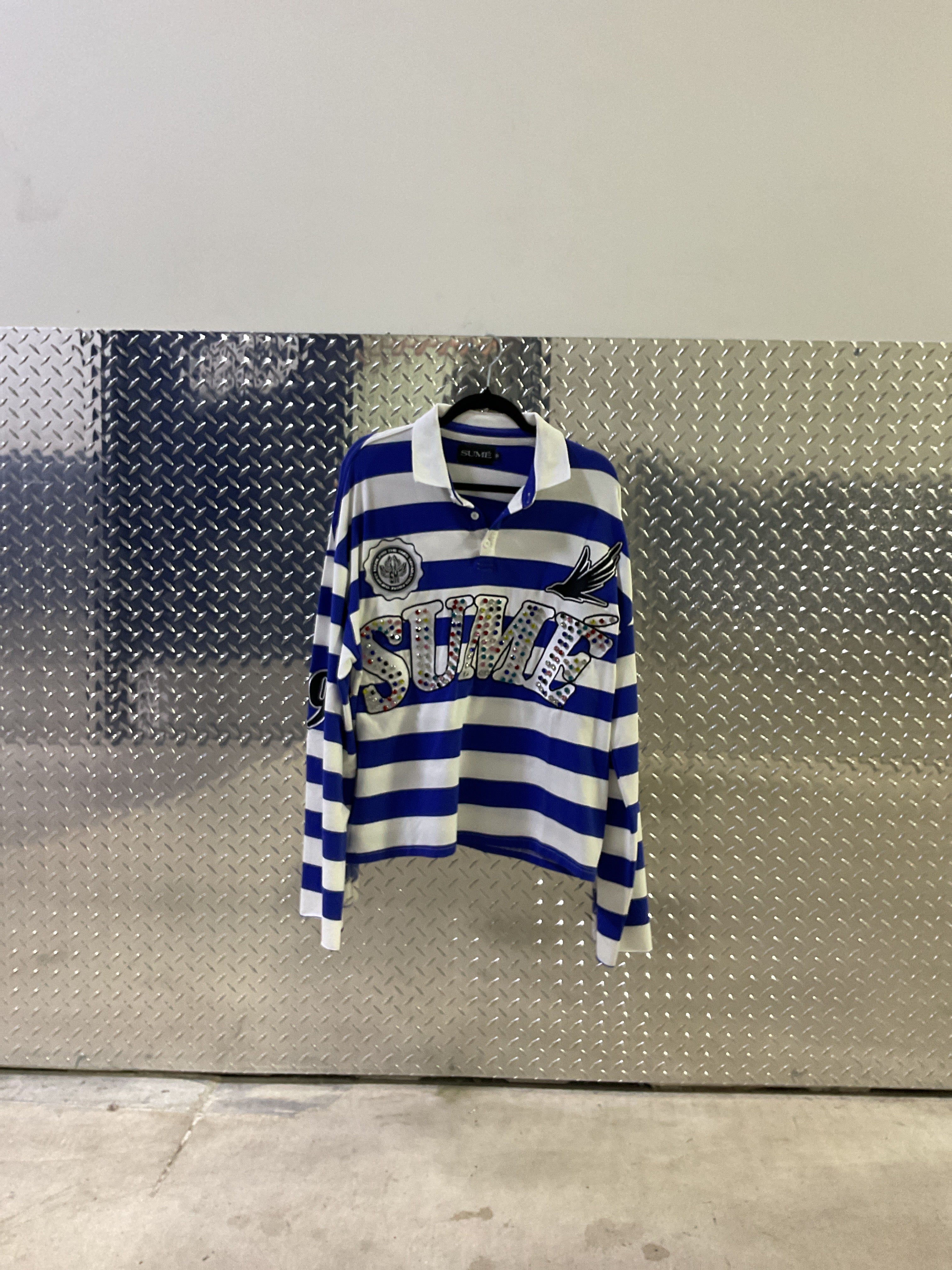 SUMÉ COLLARED LONG TEE