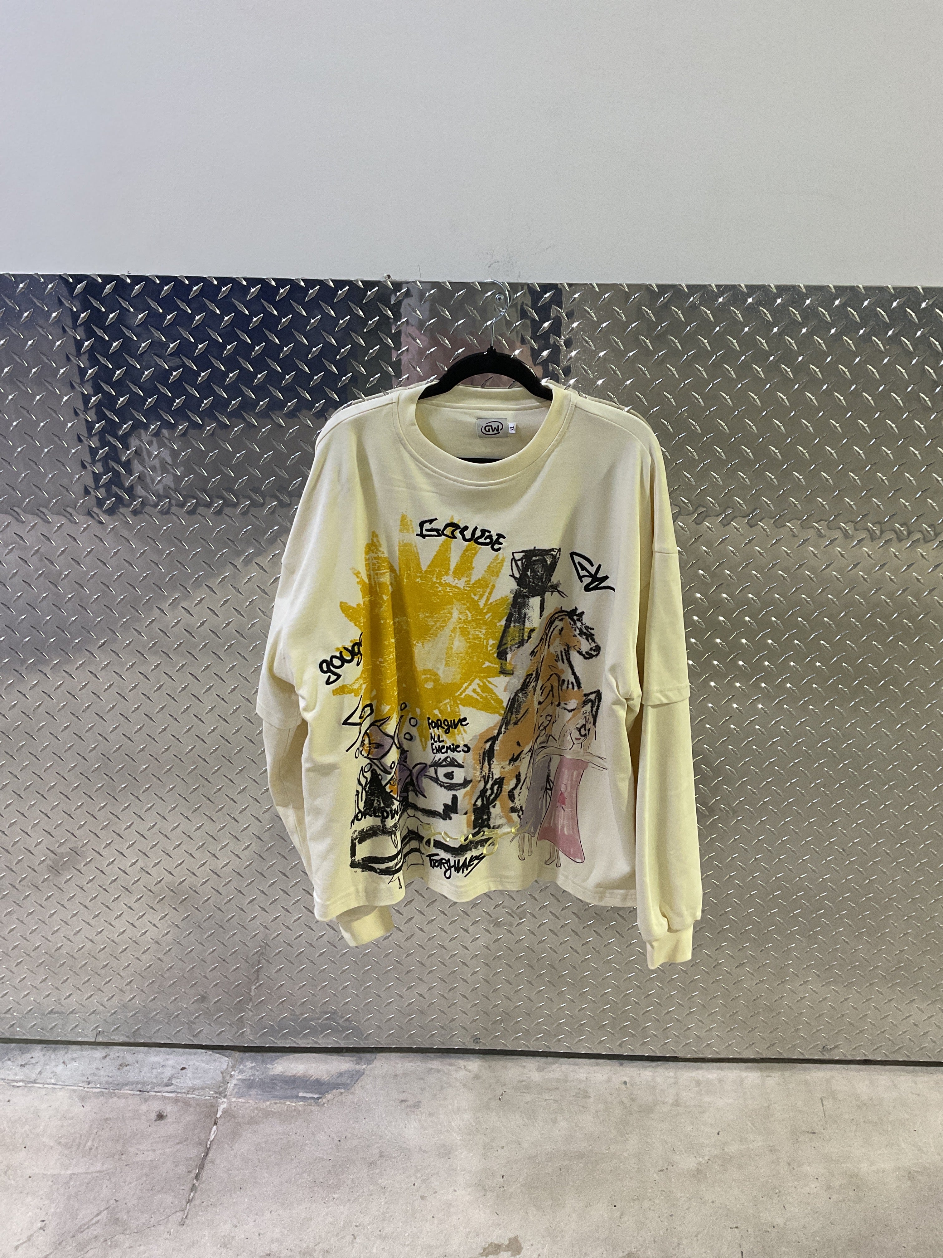FORGIVE ALL ENEMIES LONG TEE