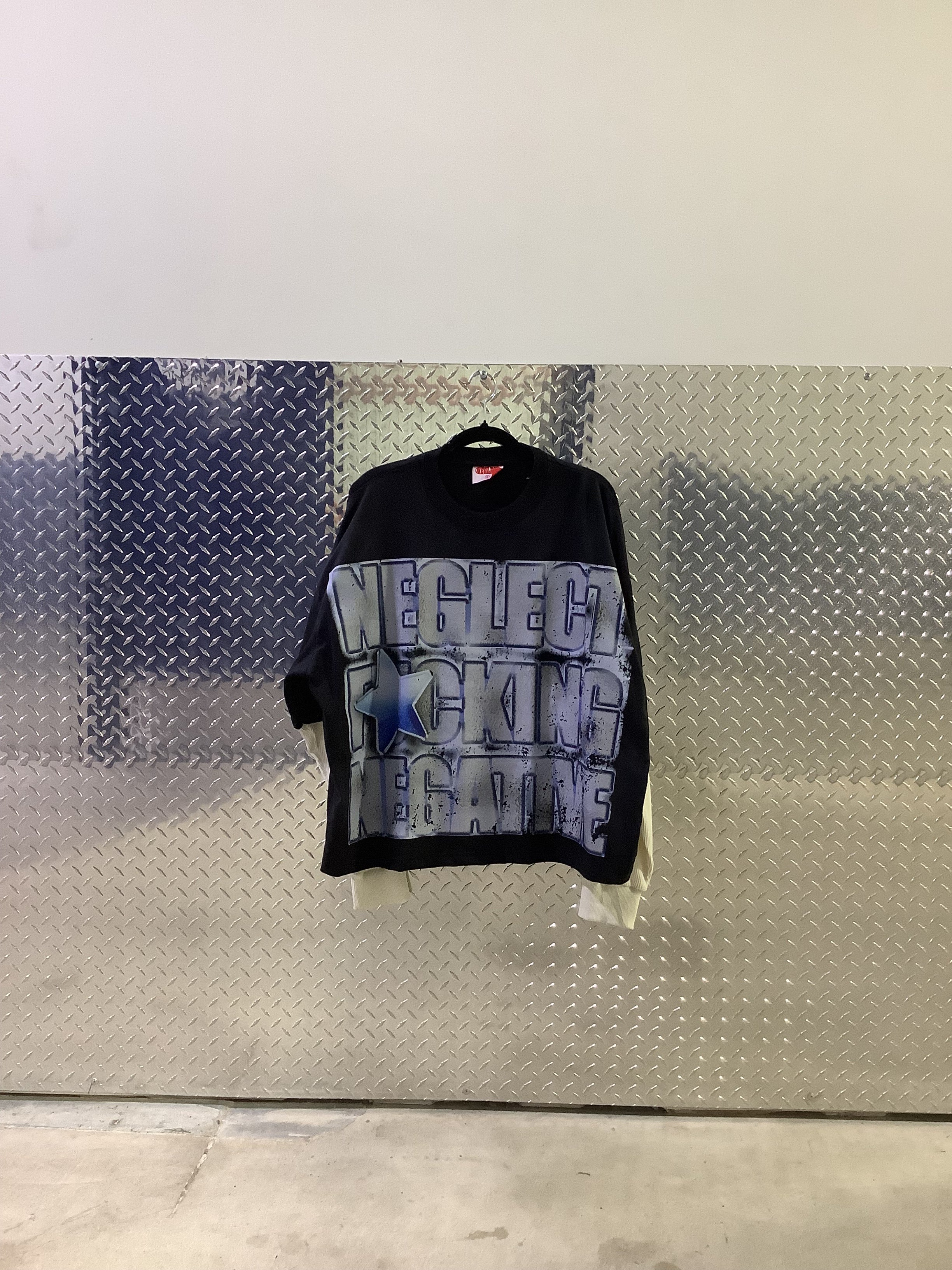 NEGLECT F****** NEGATIVE LONG THERMAL TEE