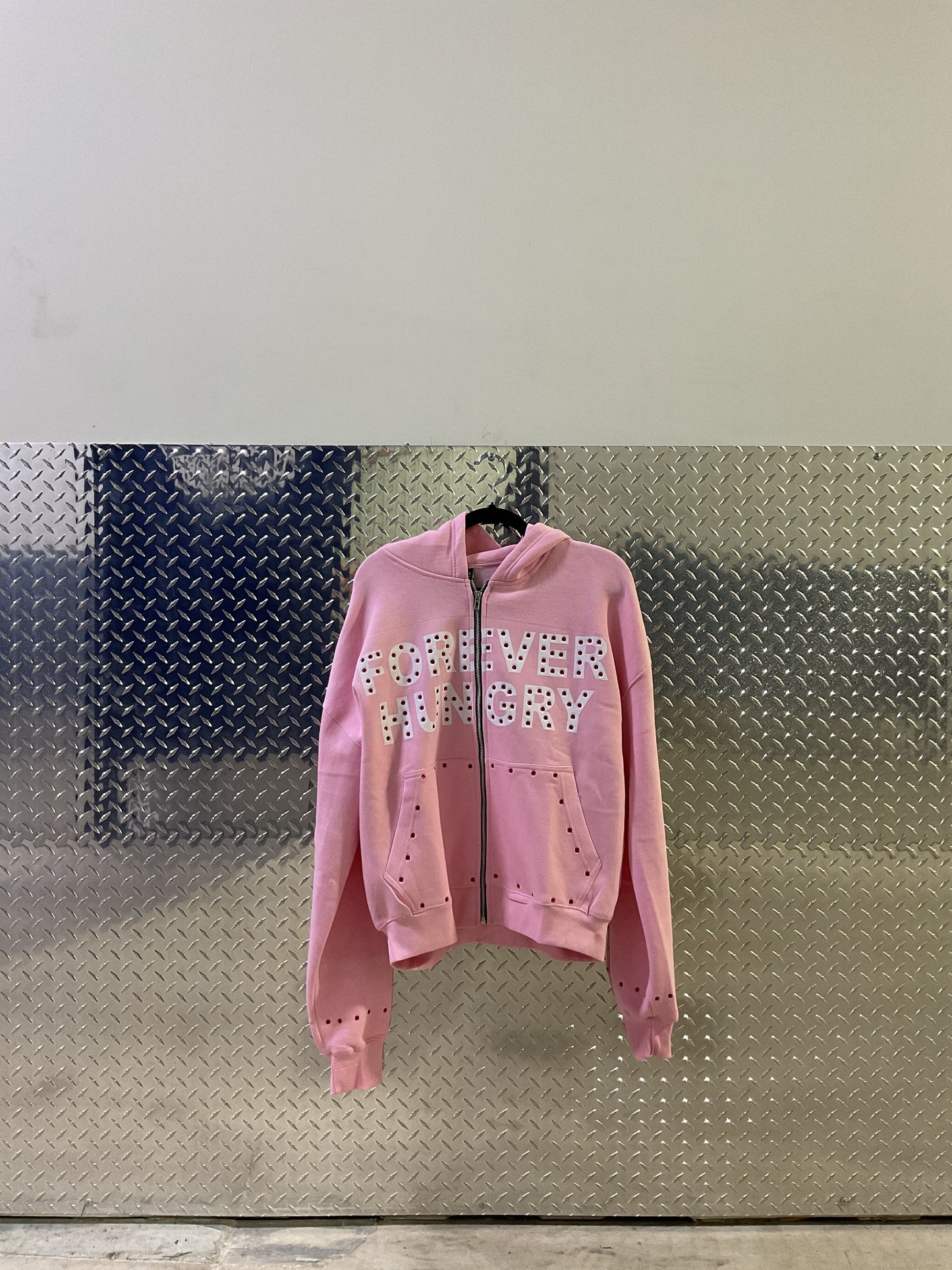 FH RHINESTONE ZIP UP