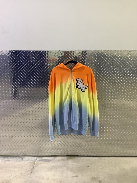 TAT GRADIENT ZIP UP