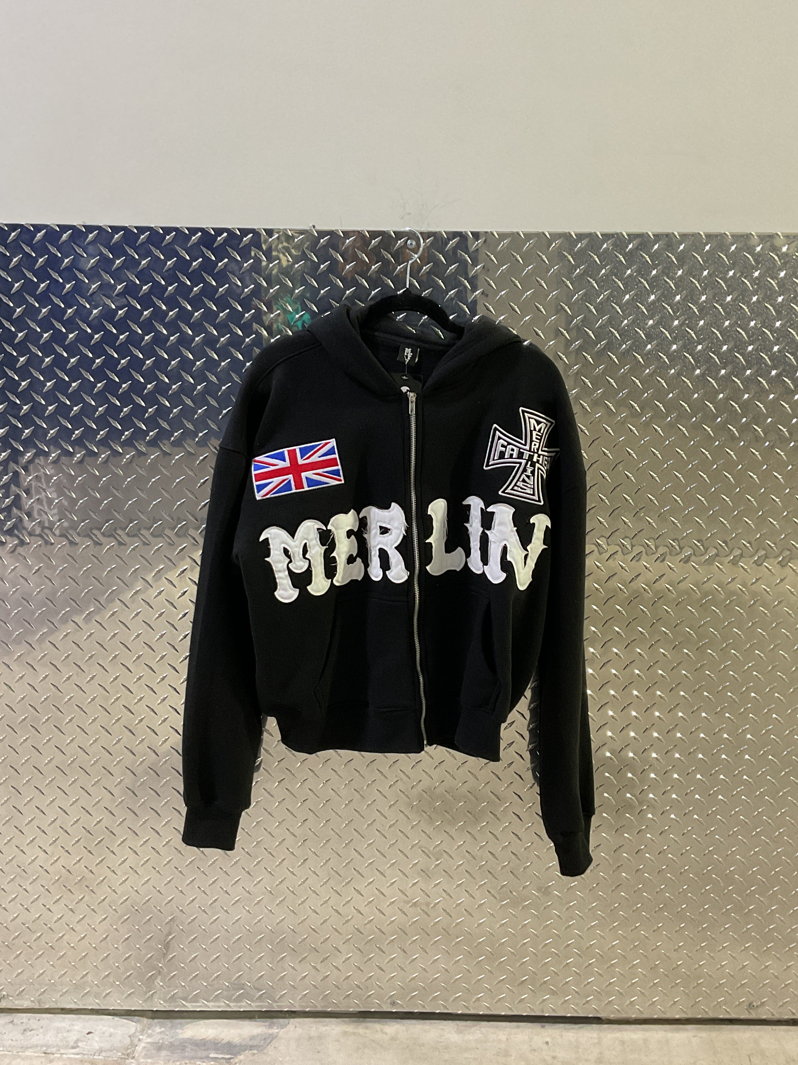 BRITISH MERLIN ZIP UP