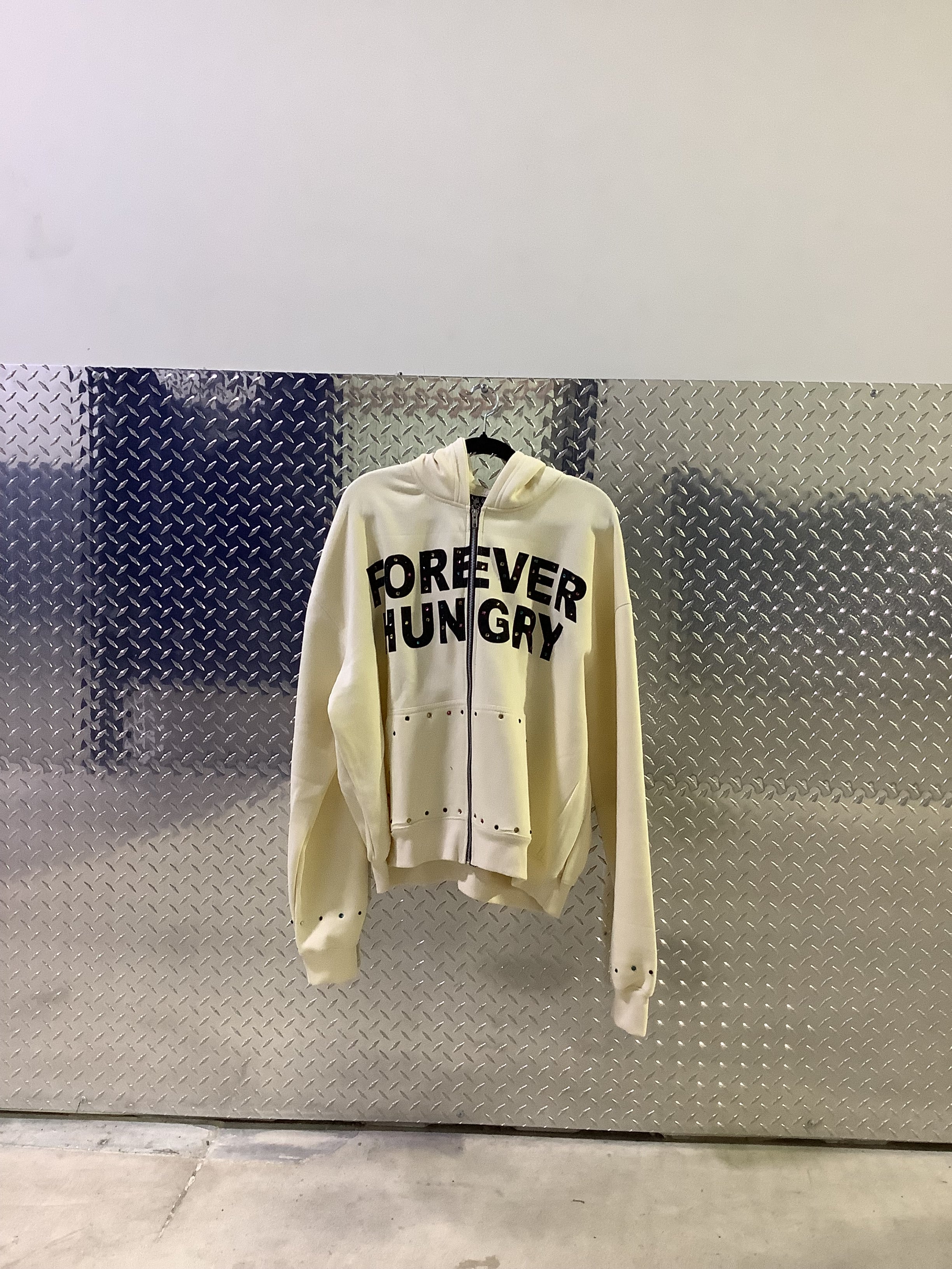FH RHINESTONE ZIP UP