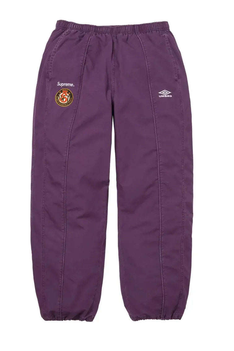 Supreme Ripstop Track Pants Set SS26 "Plum"