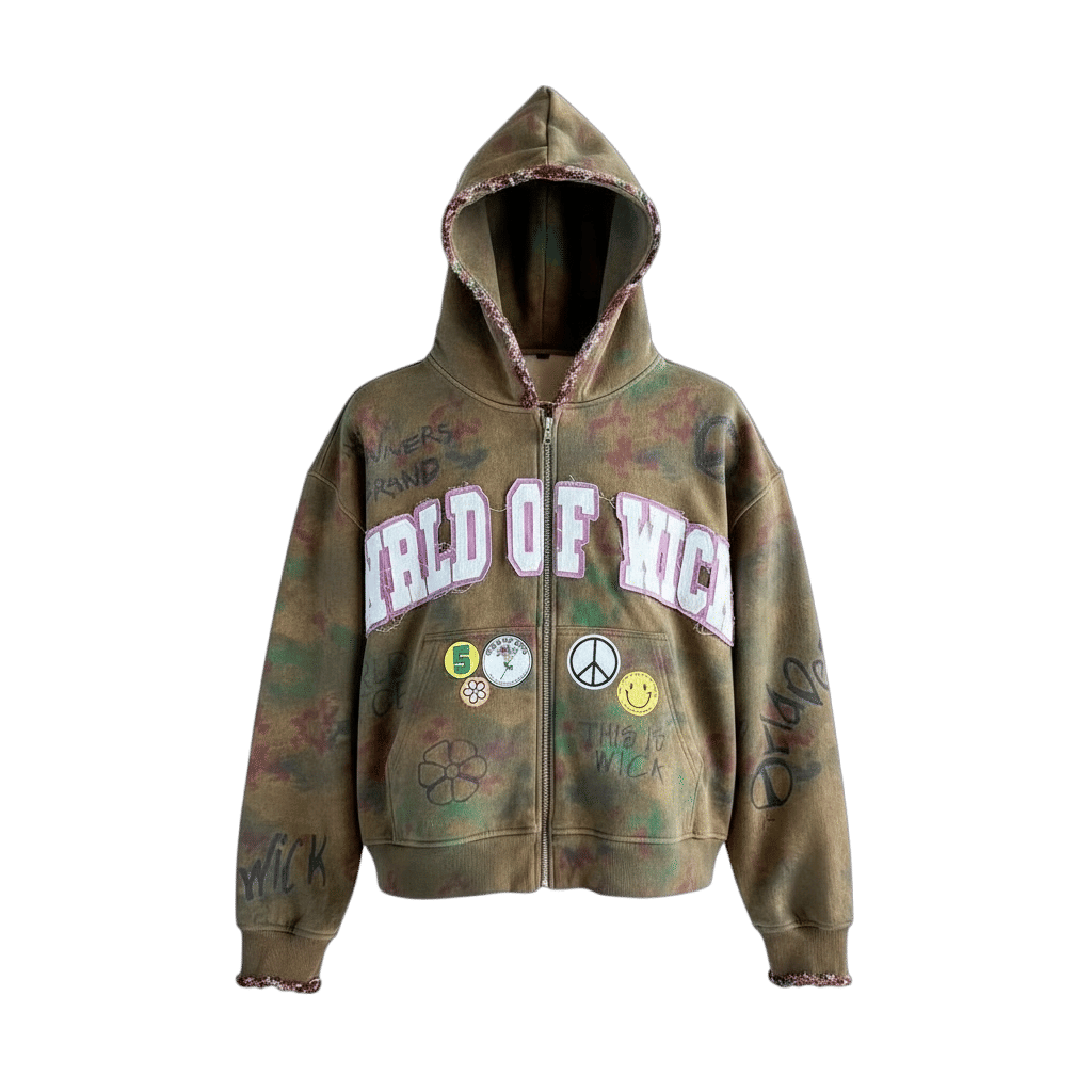 WRLD OF WICK "CHANEL" HOODIE