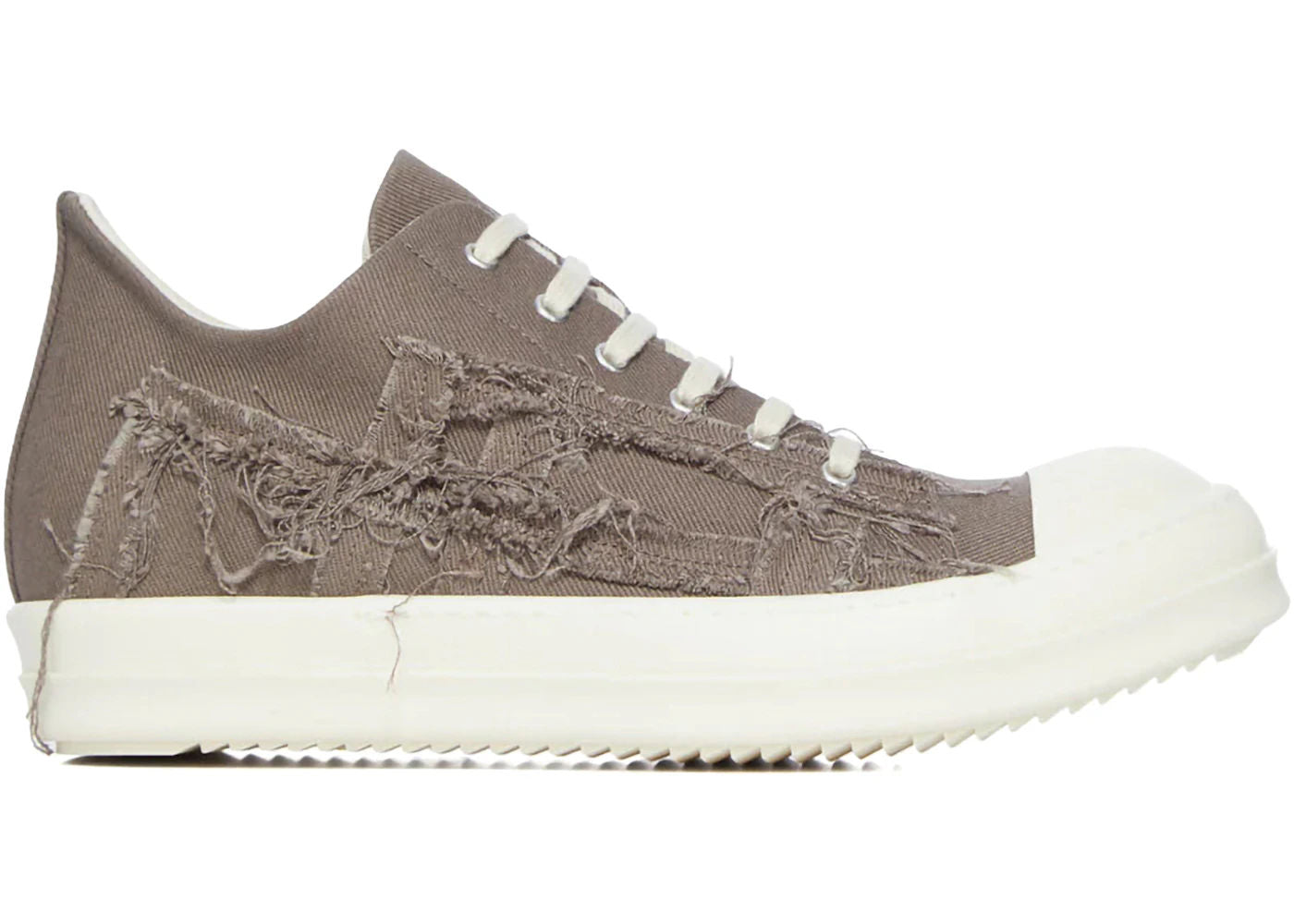 Rick Owens DRKSHDW Scarpe Denim Low Dark Dust Milk