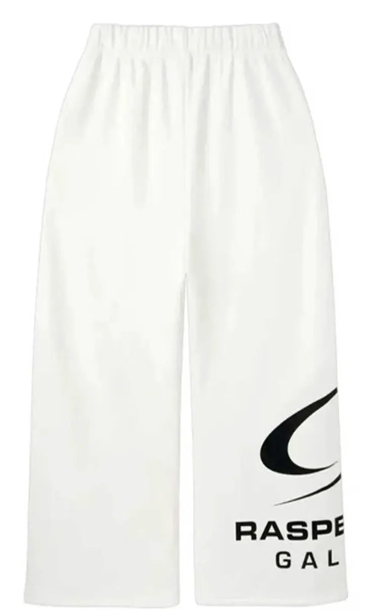Raspberry Hills Sweatpants 'White/Black'