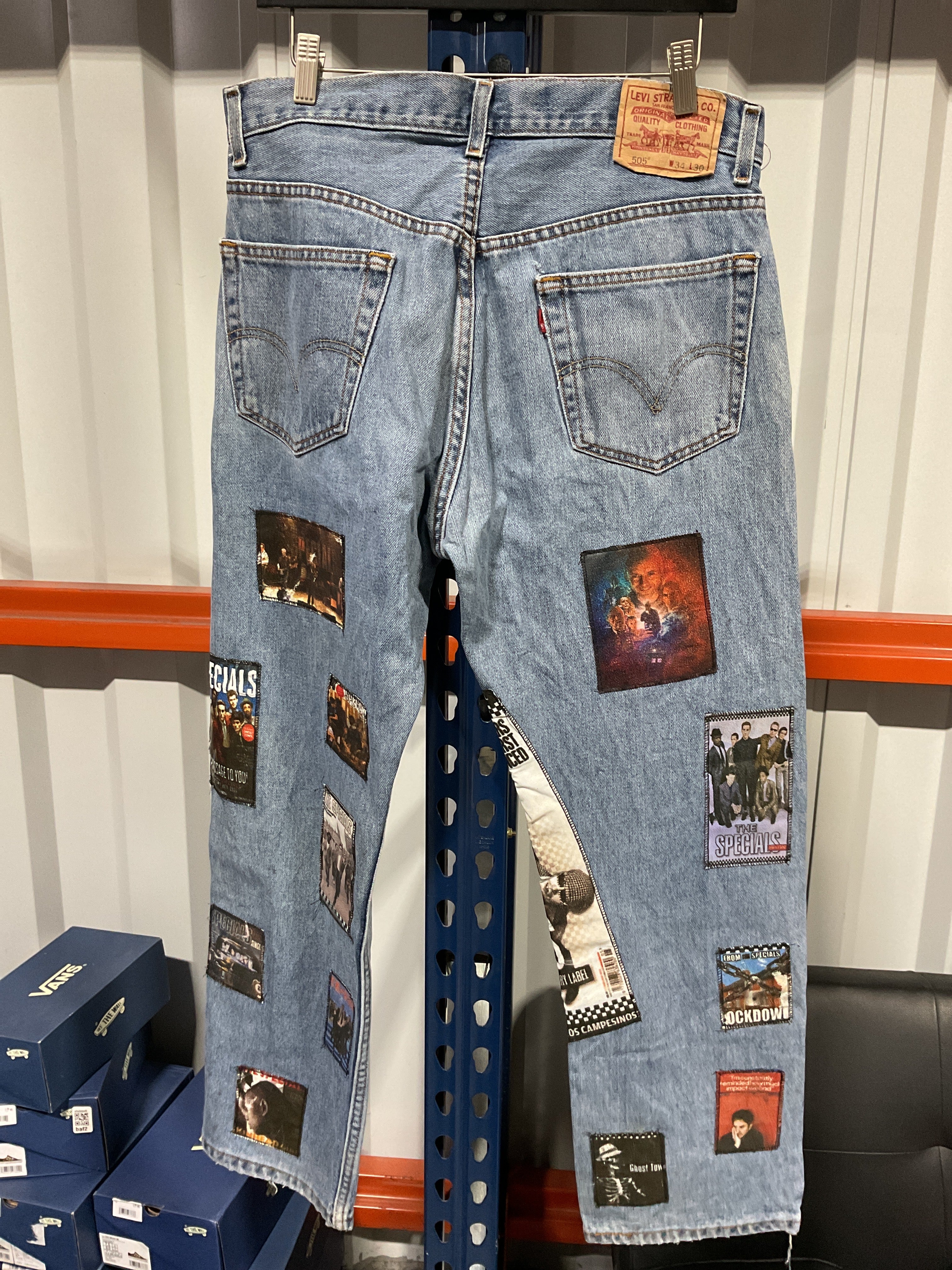 Levi Music Patch Jeans